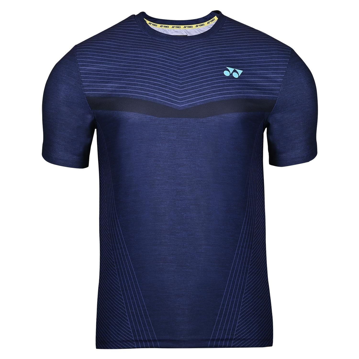 Yonex Round Neck T-Shirt 2681 – Lightweight, Fast-Dry, TruAir Lite & TrueBreeze Tech, Moisture Absorbing, Cool & Stylish Sportswear - Best Price online Prokicksports.com