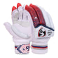 SG RP Club Batting Gloves (Left Hand) | Premium PU Leather Palms | Reinforced Finger Protection | Breathable Mesh Back - Best Price online Prokicksports.com