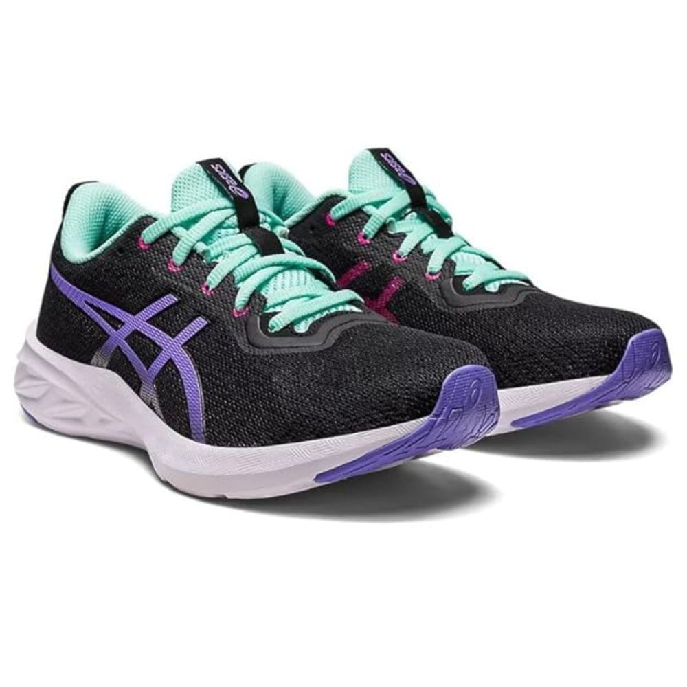 ASICS VERSA BLAST 2 Running Shoes for Women – Black/Amethyst | Lightweight, Cushioned Performance