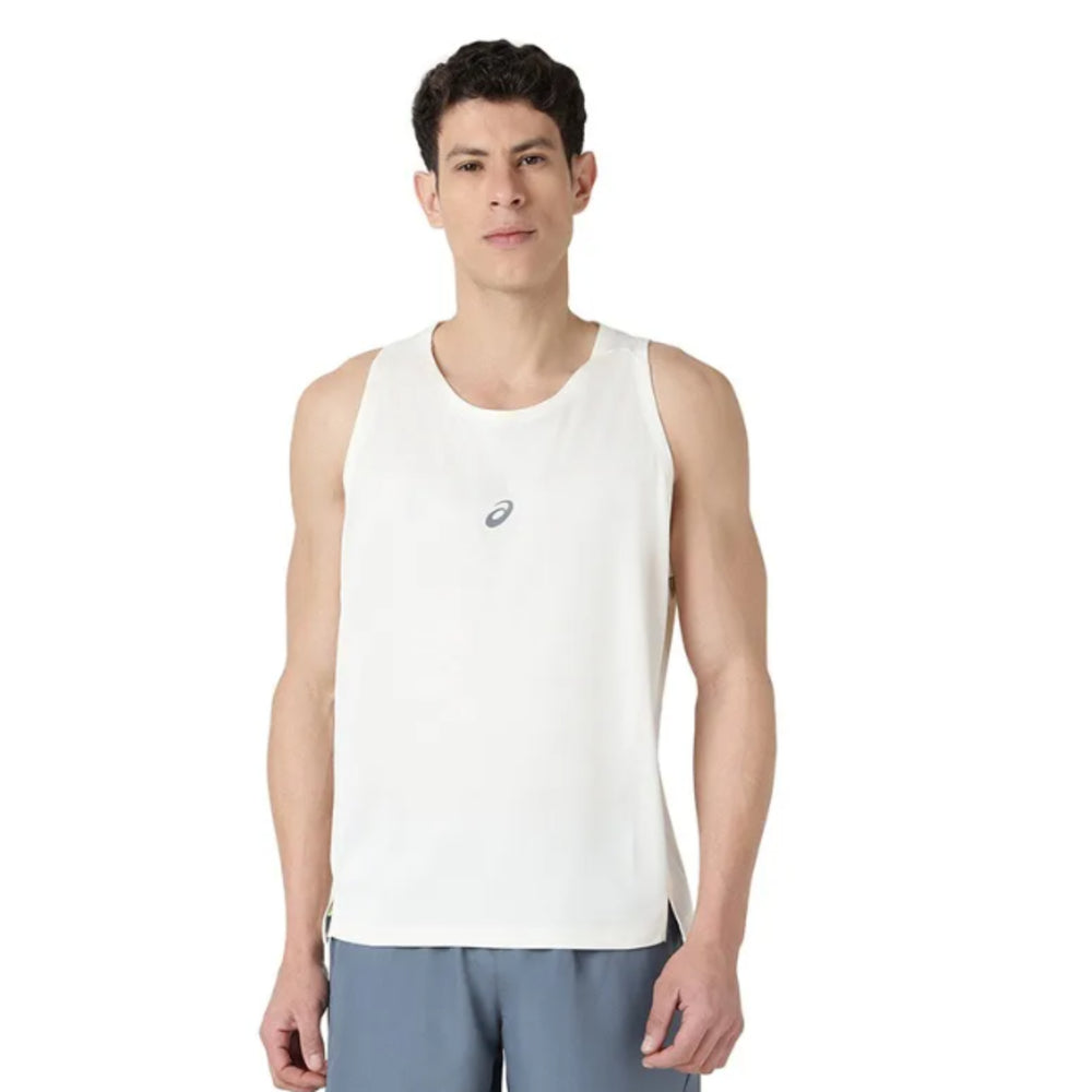ASICS Tonal Panel Sleeveless Top for Men | Sports Sleeveless T-Shirt
