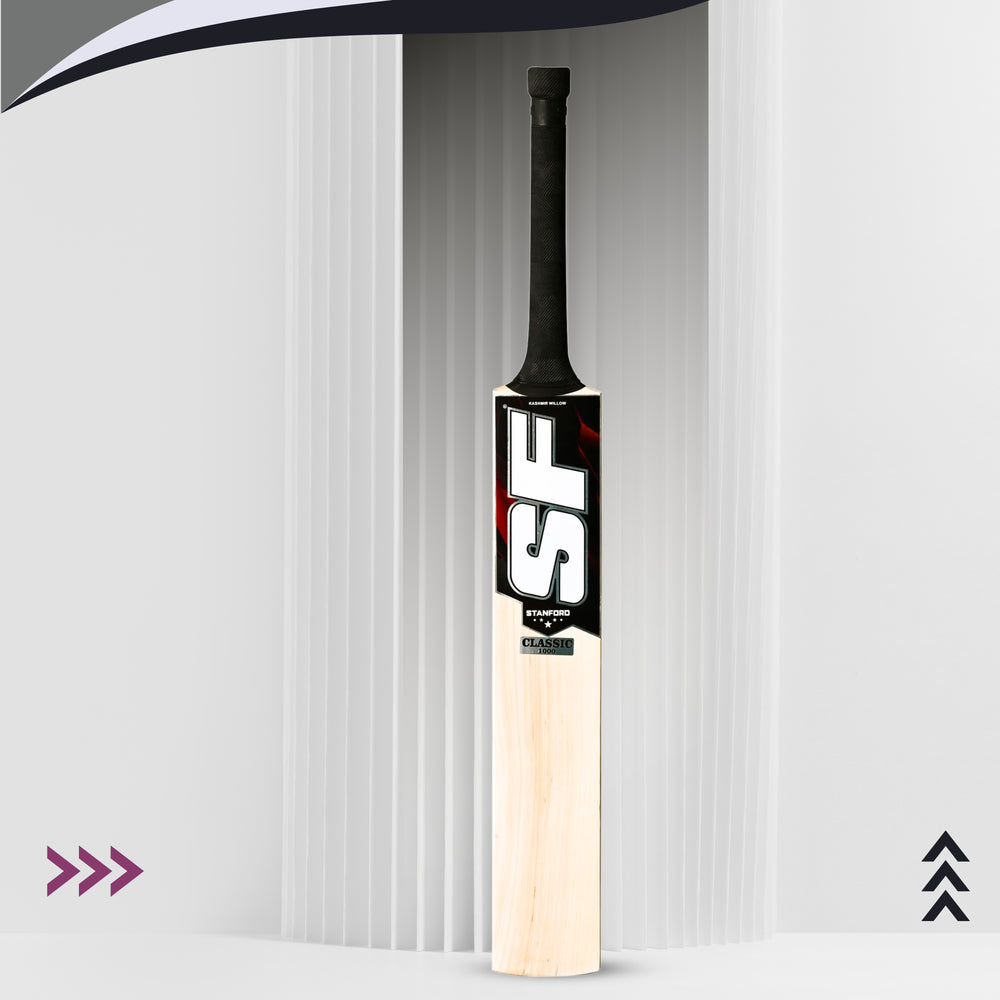 SF Classic 1000 Kashmir Willow Cricket Bat – Short Handle | Full Profile Blade with Massive Edges & Excellent Balance