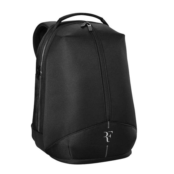 Wilson WR8032801001 RF Tennis Backpack Black | Durable Racquet Bag for Tennis Players | Lightweight Sports Backpack for Racquets, Shoes