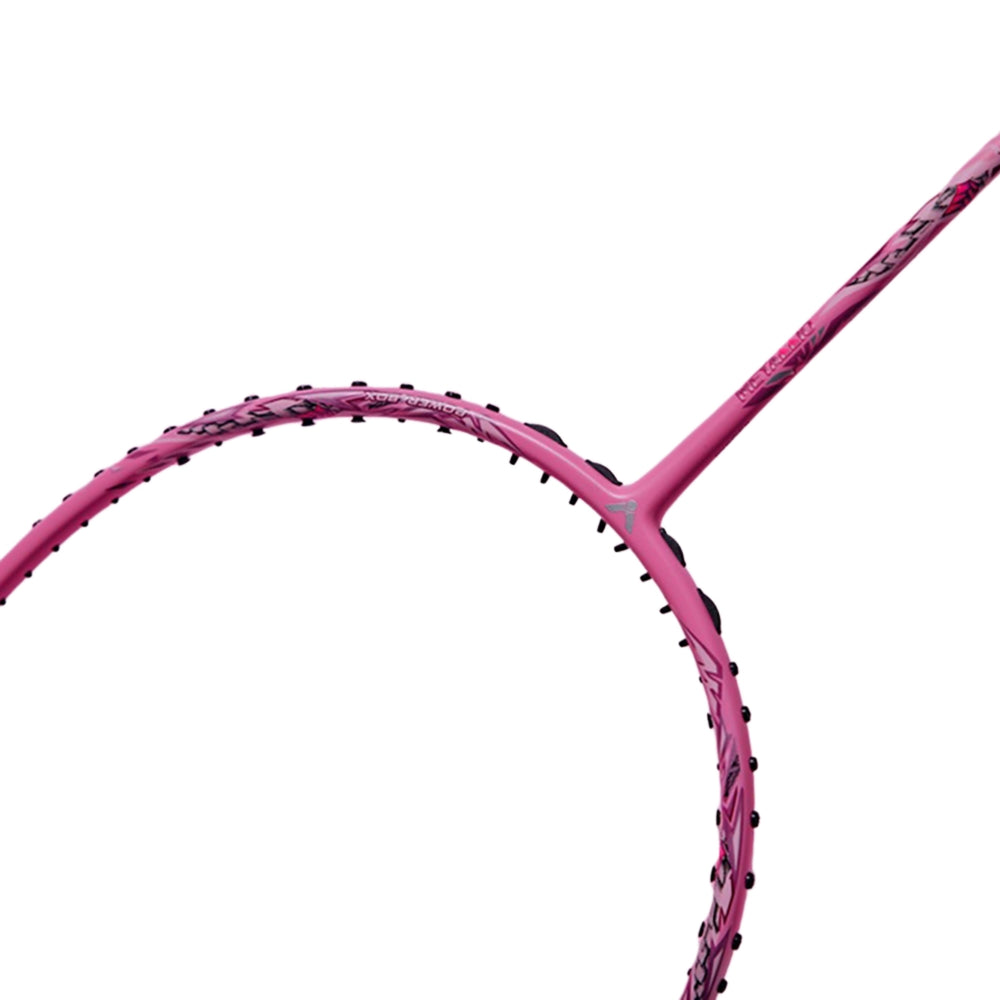 Victor TK RYUGA Metallic CPS Badminton Racquet Unstrung 4U G5 | Power Boost Frame for Aggressive Smash Play | Flamingo Edition - Best Price online Prokicksports.com