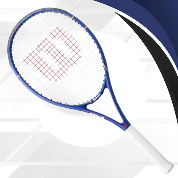 Wilson US Open GS 105 Strung Tennis Racquet Navy (L3 - 4 3/8) | 279gm Performance Beginner Racquet
