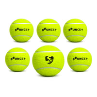 SG Bounce Plus Lightweight Tennis Cricket Ball | Premium Wool Felt | Natural Rubber Core | Consistent Bounce - Best Price online Prokicksports.com