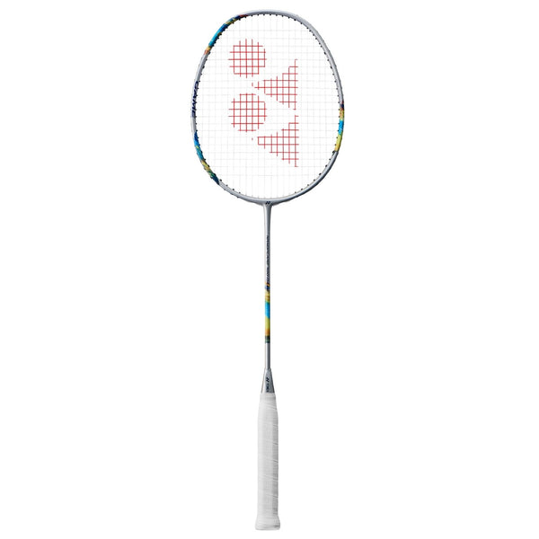 Yonex Nanoflare 700 Game Strung Badminton Racquet 4U5 | Head-Light Speed Frame with Nanocell NEO Technology | Silver/Sky Blue