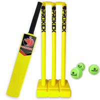 Prokick Plastic Cricket Set Green for Kids | Lightweight Outdoor Cricket Kit - Best Price online Prokicksports.com