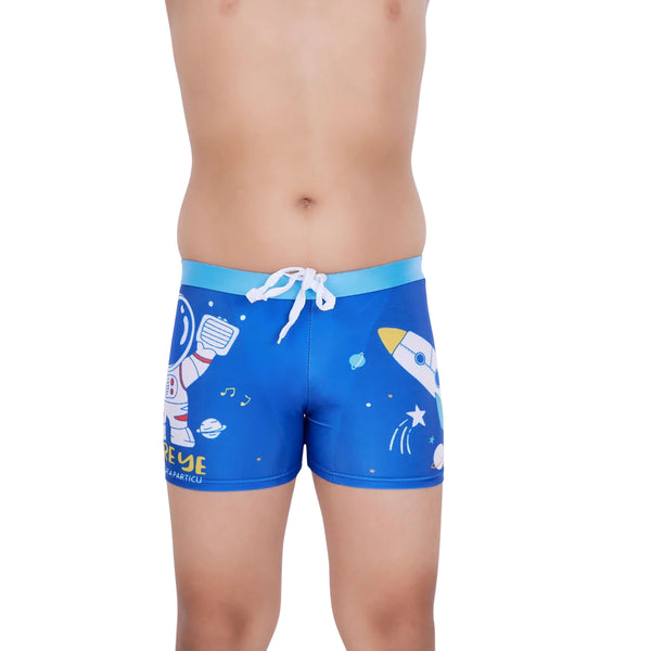 Airavat Coral 1516 Kids Swimming Jammer | Comfortable Boys Swim Shorts | Quick-Dry, Stretchable Swimwear for Training & Pool Use