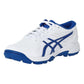 ASICS Gel-Peake 2 Cricket Shoes (Men) | Rubber Outsole | Breathable Mesh | Rearfoot GEL Cushioning | White/Atlantis Blue - Best Price online Prokicksports.com