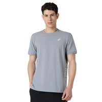 ASICS Neck Detail SS Top for Men | Round Neck Sports T-Shirt - Best Price online Prokicksports.com