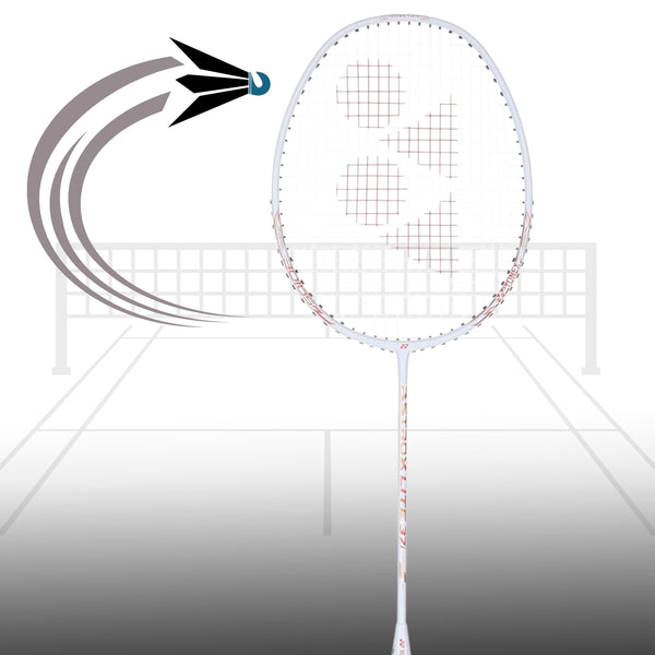 Yonex Astrox Lite 37I Strung Badminton Racquet | Head-Heavy Power Racquet with Ultra-Lightweight Frame & Hi-Flex Shaft