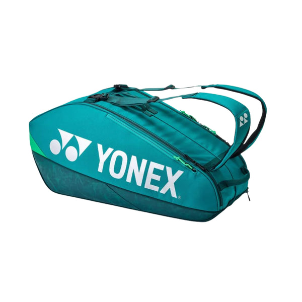Yonex BA92426 EX Pro Racquet Bag Dark Green | Professional Badminton Bag | Spacious & Durable Sports Bag for Racquets, Shoes, Gear & Accessories