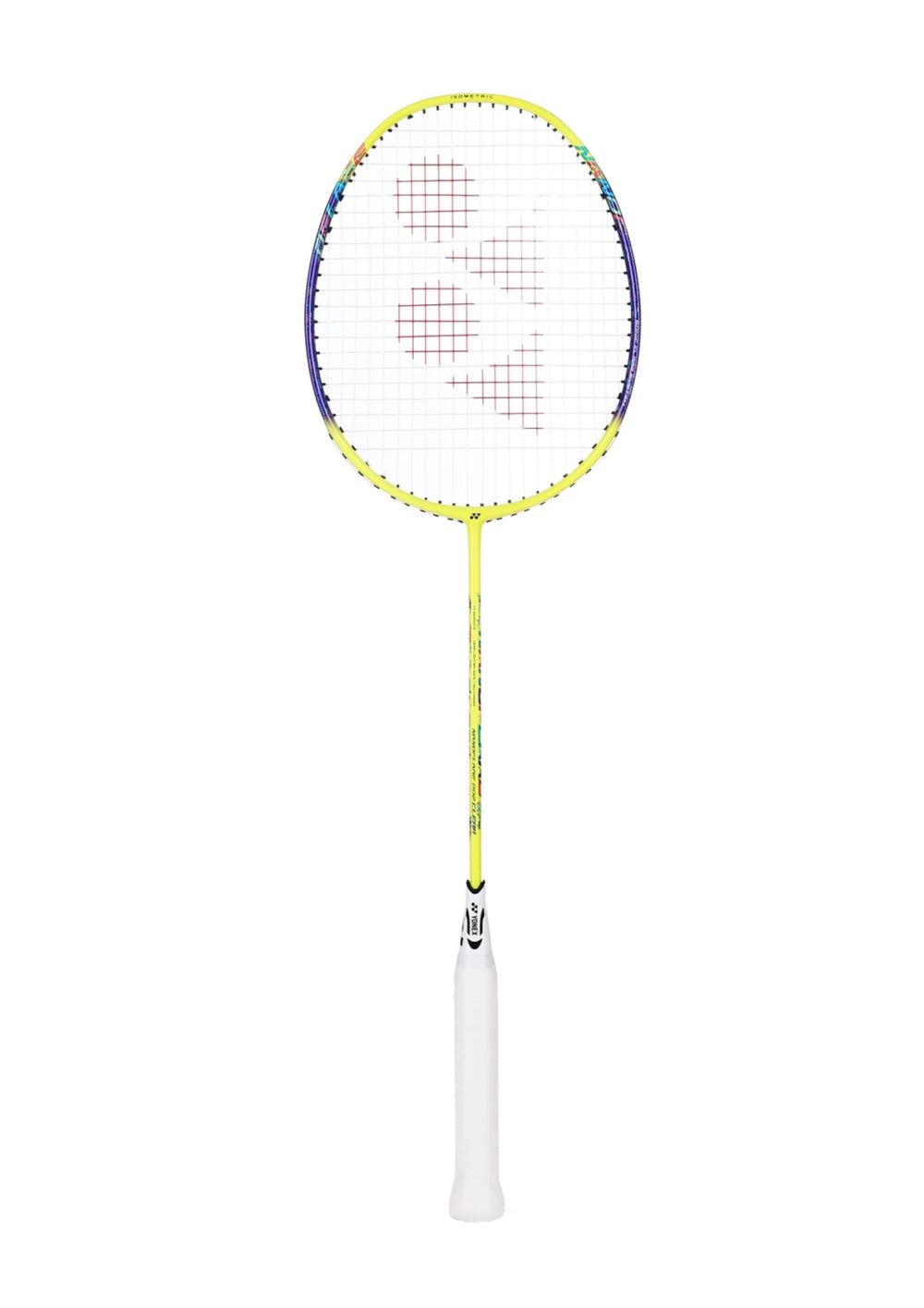 Yonex Nanoflare 002 Clear Strung Badminton Racquet – 4U4 (Yellow) | Head-Light Speed with Flexible Shaft & ISOMETRIC Frame