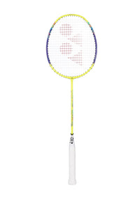 Yonex Nanoflare 002 Clear Strung Badminton Racquet – 4U4 (Yellow) | Head-Light Speed with Flexible Shaft & ISOMETRIC Frame