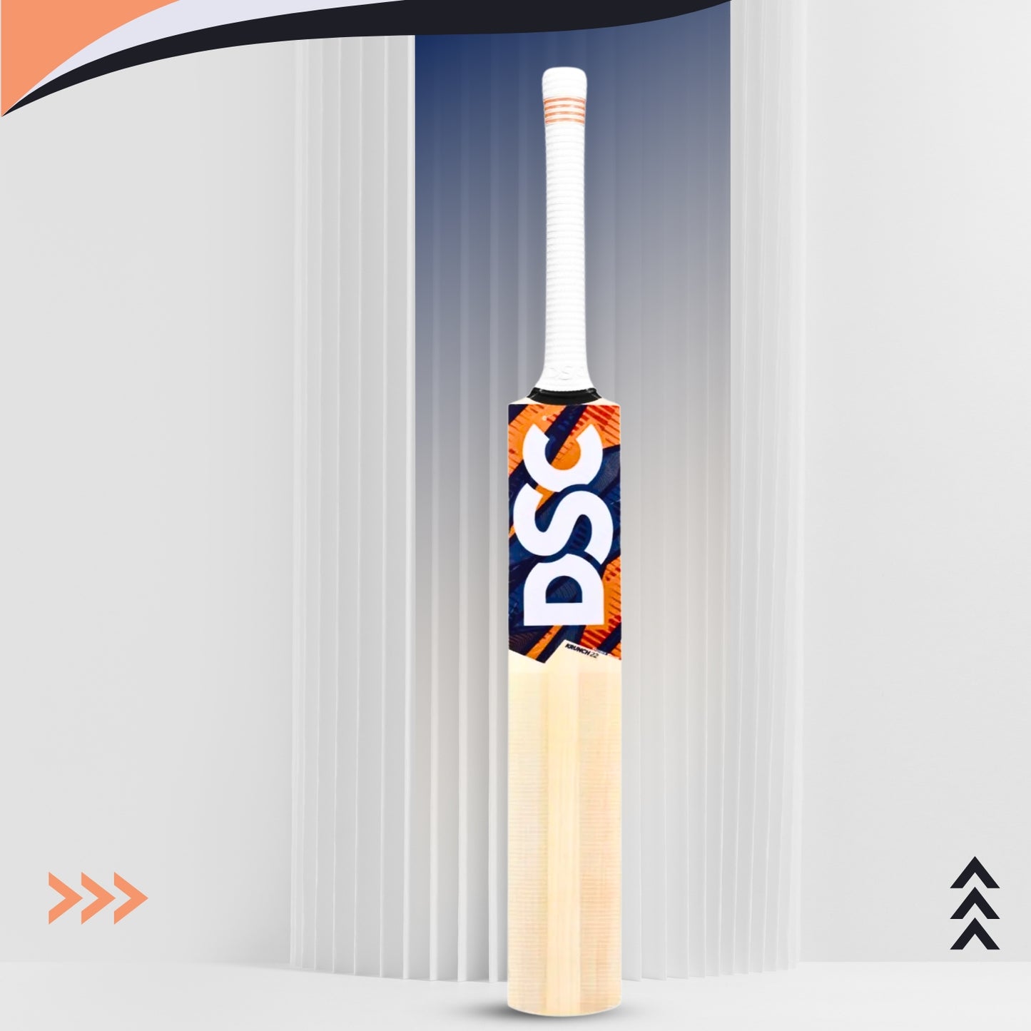 DSC Krunch 22 Kashmir Willow Cricket Bat | Massive Edges with Extended Power Zone & Balanced Pickup - Best Price online Prokicksports.com