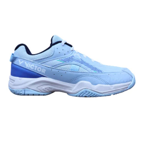 Victor A170-IN-M Badminton Shoes – Light Blue | Lightweight & Supportive Court Performance