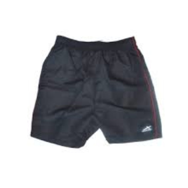 Vector X VSK-004-B-26 Polyester Kids Shorts, Black | Lightweight Sports Shorts with Breathable Fabric & Comfortable Fit
