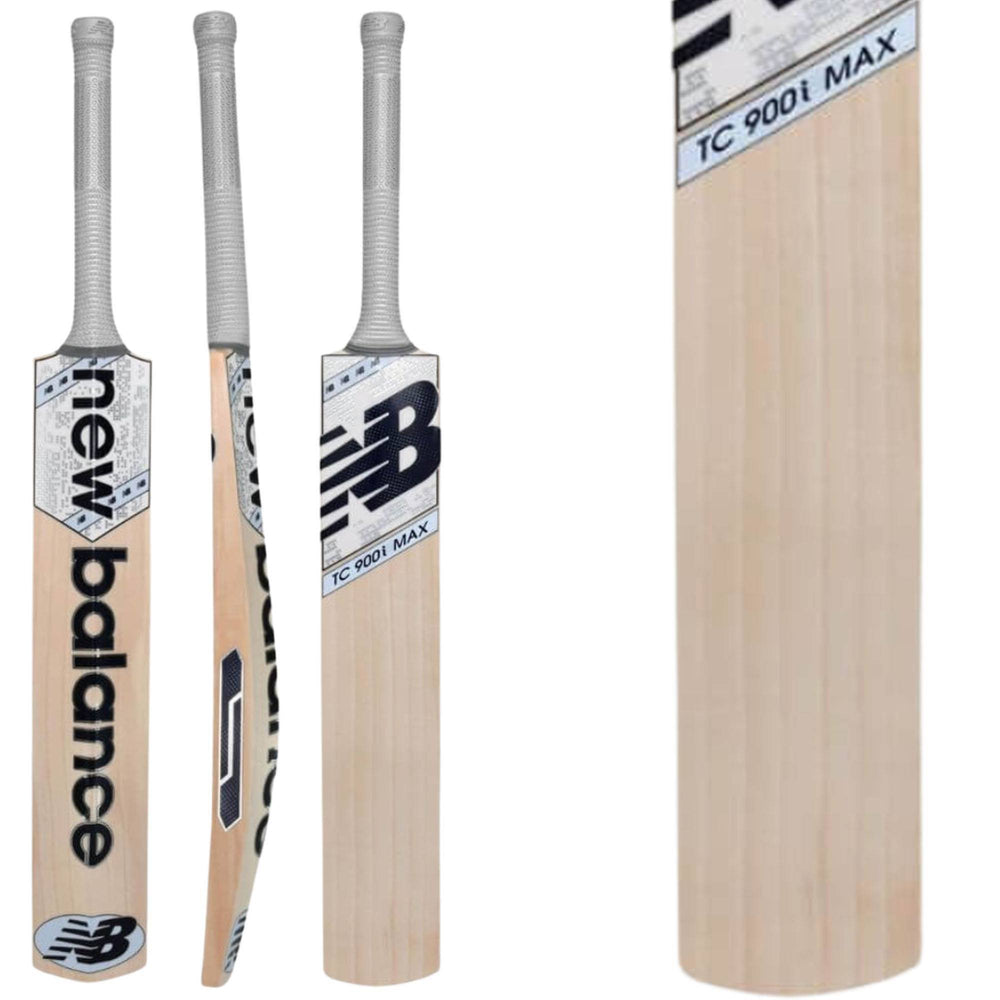 New Balance TC 900 i MAX Cricket Bat | Premium 3A English Willow, Straight Grains, Lightweight Pickup, Power Play, With Padded Cover