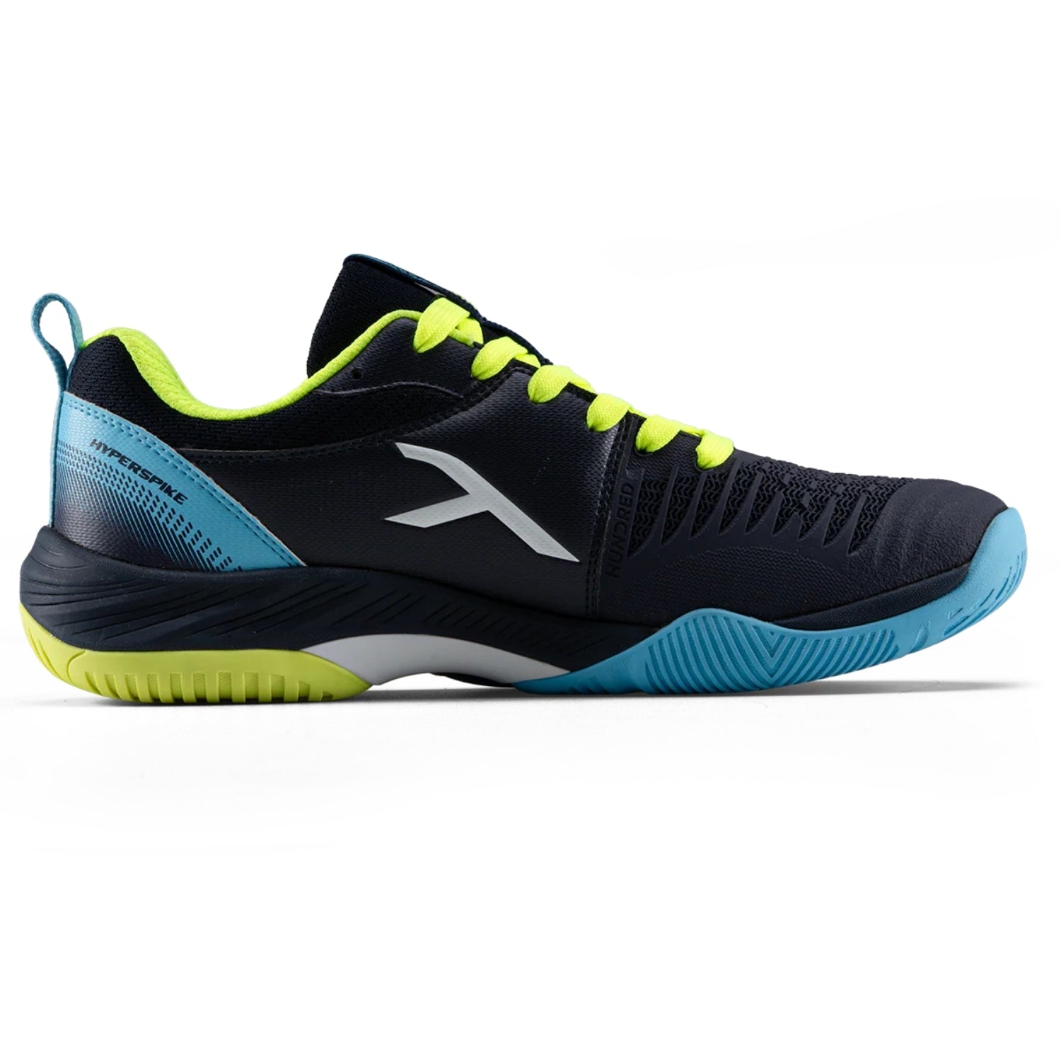 Hundred Hyper Spike Badminton Shoes | High Grip Indoor Court Shoes with Cushioned Comfort & Stability | Professional Badminton Footwear - Best Price online Prokicksports.com