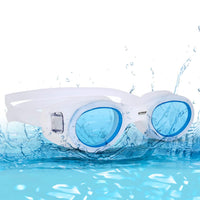 Viva Swimming Goggle – Clear White | Clear Vision Goggles with Anti-Fog Lens & Comfortable Fit - Best Price online Prokicksports.com
