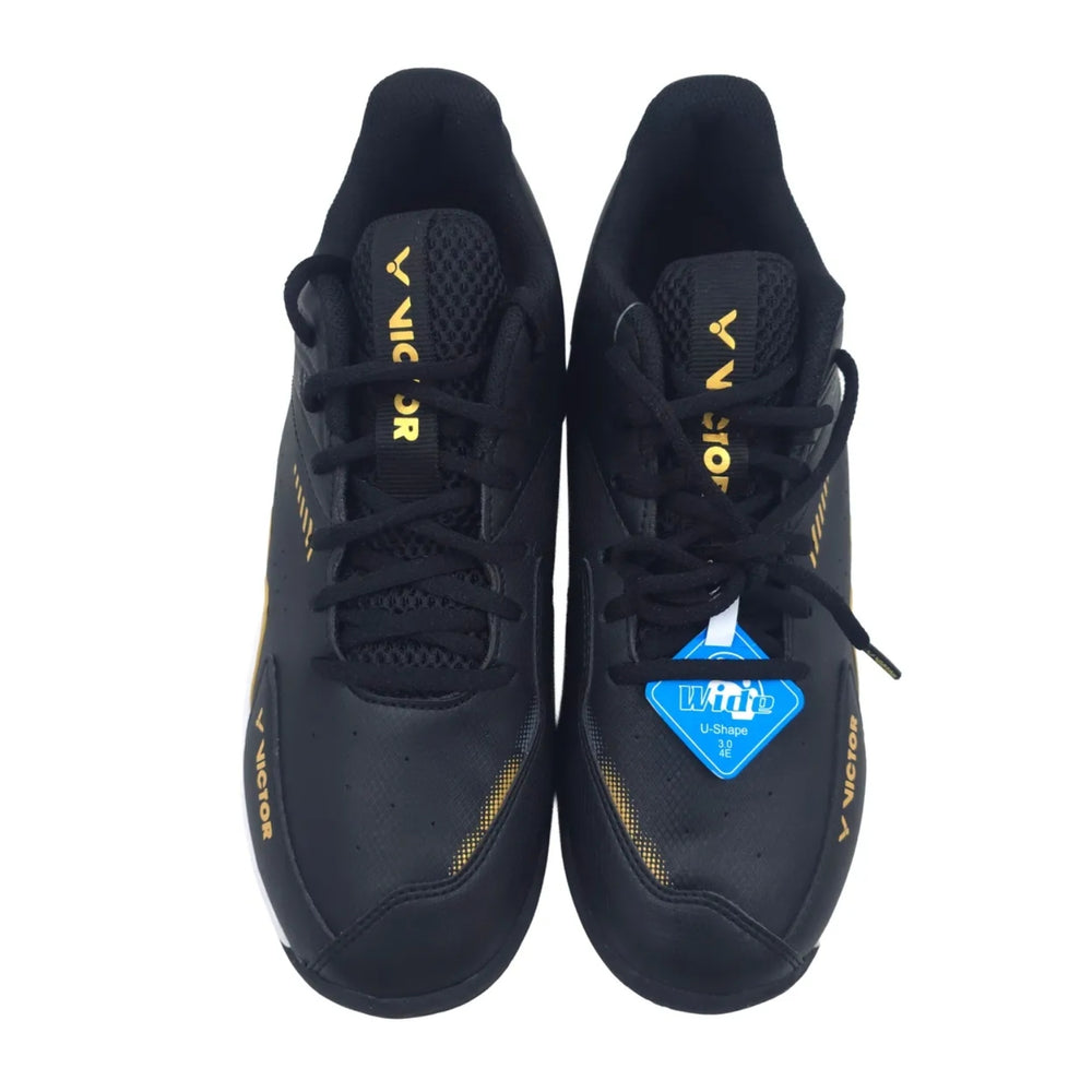 Victor P8500TD-IN-CX Badminton Shoes Black/Gold | Premium Indoor Court Support with ENERGYMAX Cushioning | Professional Performance - Best Price online Prokicksports.com