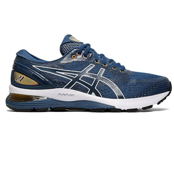 ASICS GEL-NIMBUS 21 Running Shoes for Men – Indigo Blue/Black