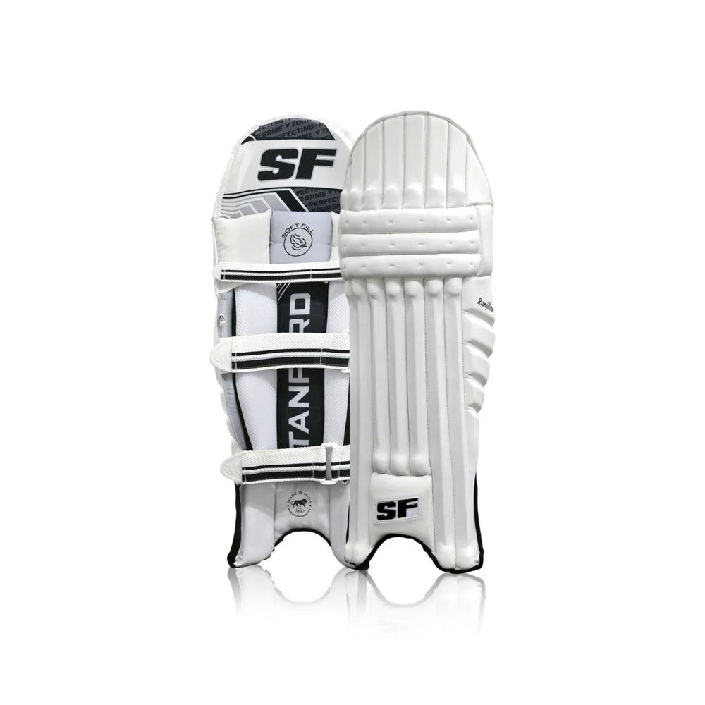 SF Ranjilite Right Hand Cricket Batting Legguard – Men’s | Lightweight Protection with PU Front & High-Density Foam Padding