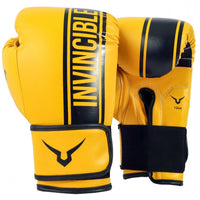 Invincible Tejas Boxing Gloves for Men & Women | Synthetic Leather | Fitness Training | Hook & Loop Closure (8/10/12/14/16 oz)