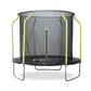 Plum Wave Springsafe Trampoline & Enclosure 8ft | Kids Outdoor Jumping Trampoline with Protective Net | Black/Green | Model 30246 - Best Price online Prokicksports.com
