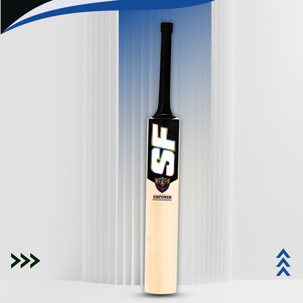 SF Empower English Willow Nurtured Cricket Bat | Premium Cricket Bat for Leather Ball Cricket