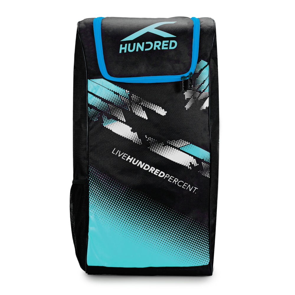 HUNDRED Pitch Cricket Kit Bag – Durable Cricket Gear Bag– Spacious Cricket Duffle Bag with Bat Compartment, Shoe Pocket & Durable Zippers for Practice and Match Travel