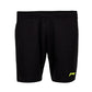 Li-Ning AKST725 Men’s Badminton Shorts – Turbo Dri Air Dry Tech, Lightweight Polyester, Quick Dry, Breathable, Black/Silver - Best Price online Prokicksports.com