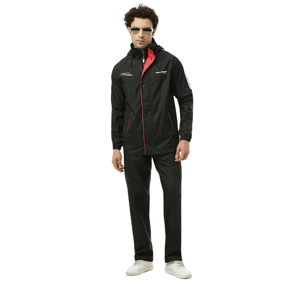 Zeel WF251 Men’s Premium Waterproof Rain Suit Set – Raincoat Jacket & Pant Combo for Monsoon