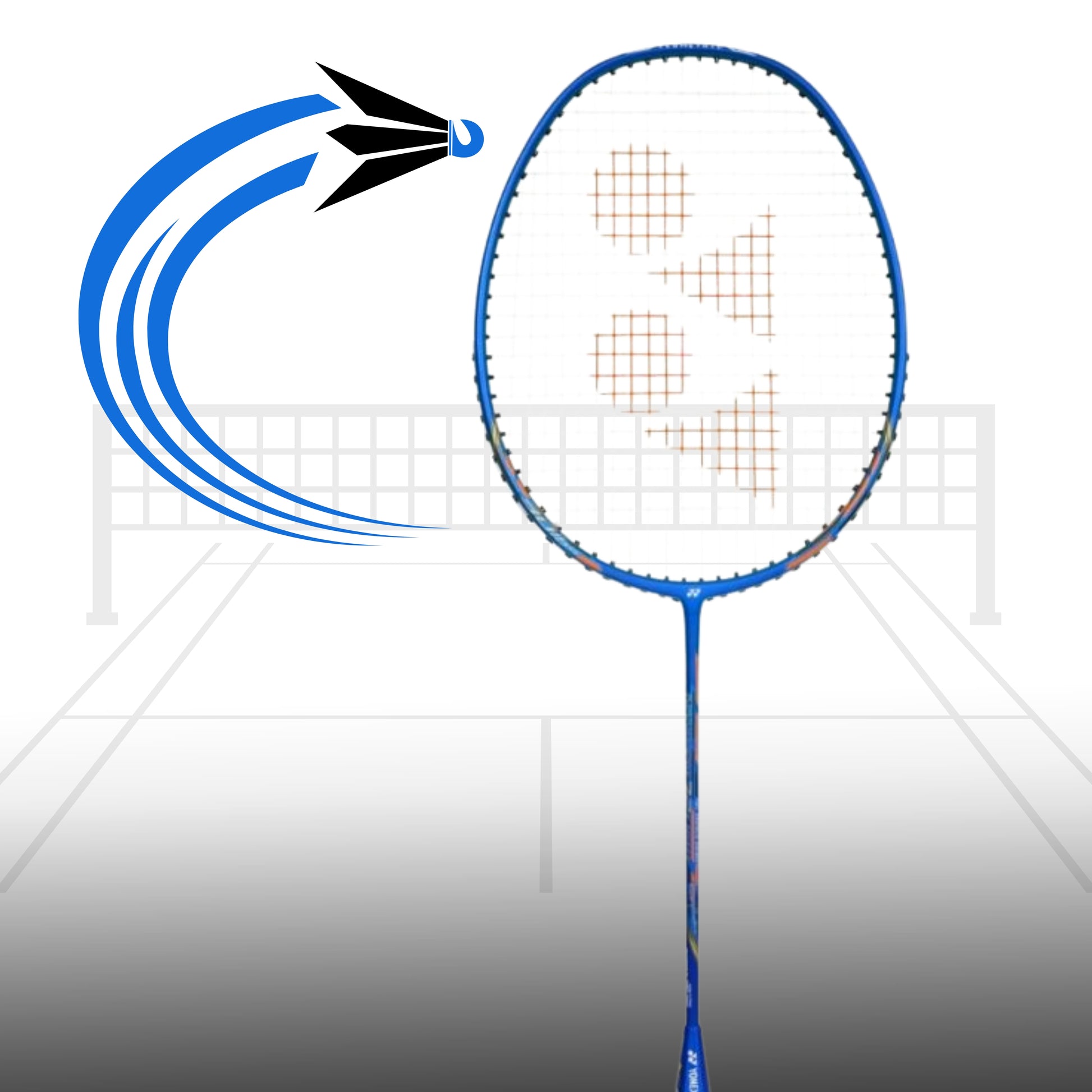 Yonex Nanoray 72 Light Strung Badminton Racquet, 5U5 - Best Price online Prokicksports.com
