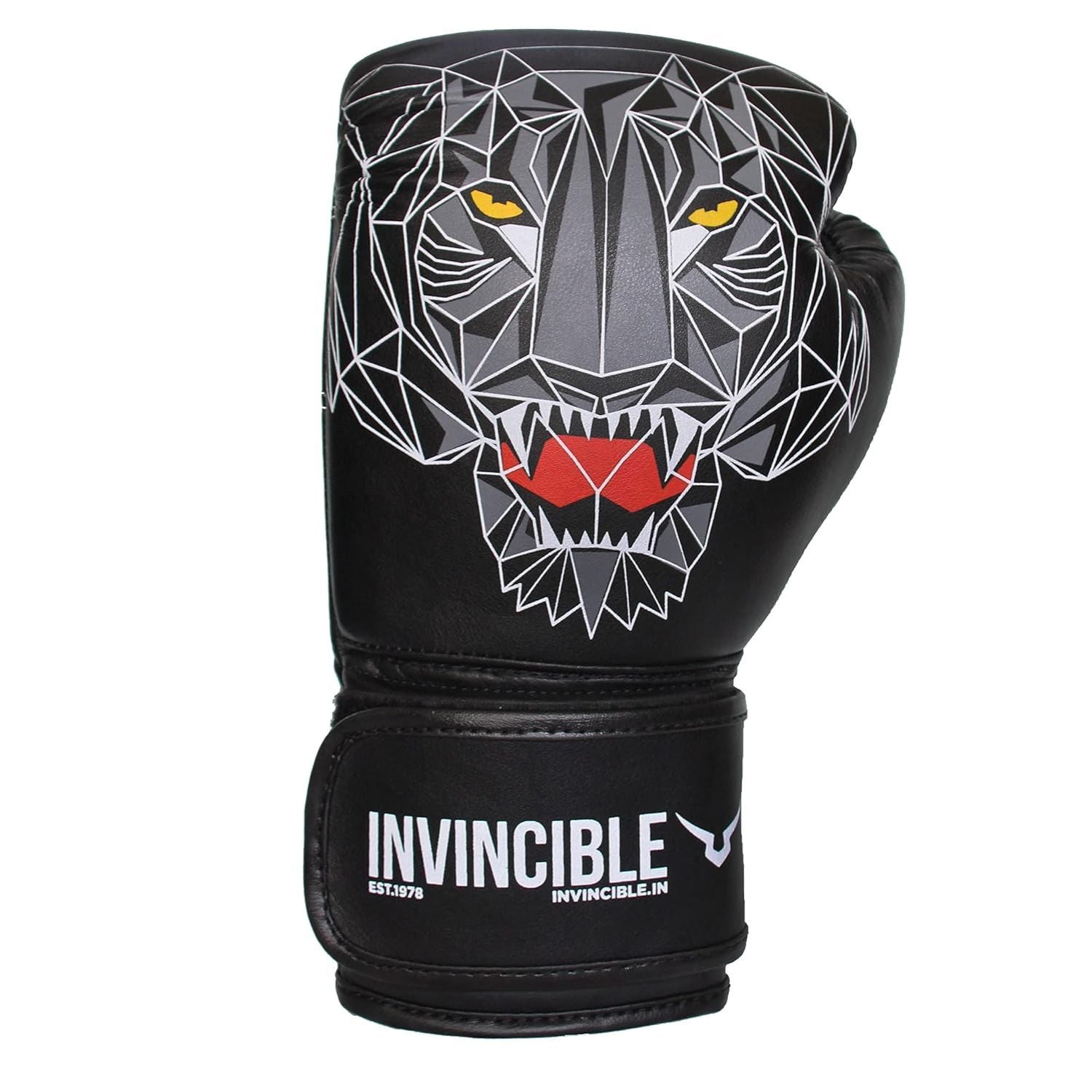 Invincible Limited Edition Combat Gloves – Tiger Print | Premium Synthetic Leather | MMA, Boxing, Kickboxing | Hook & Loop Closure – Men & Women - Best Price online Prokicksports.com