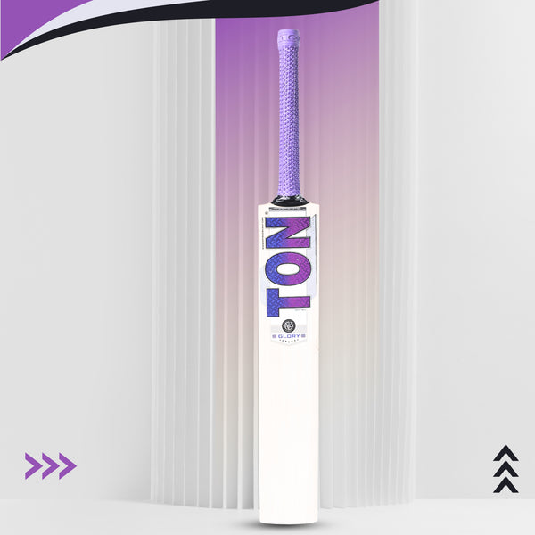 SS Ton Glory English Willow Cricket Bat – Short Handle | Grade 3/4 Willow with Massive TON Edges & Balanced Pickup