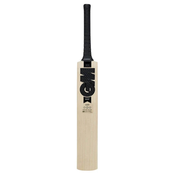 GM Noir 333 English Willow Cricket Bat | Black Beast, Massive Edges, Power Hitter