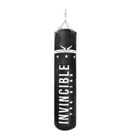Invincible Pro Gear Boxing Bag 6 Feet (60 Kg) | Extra Heavy Duty Punching Bag for Power Training | Professional Gym Bag – Black - Best Price online Prokicksports.com
