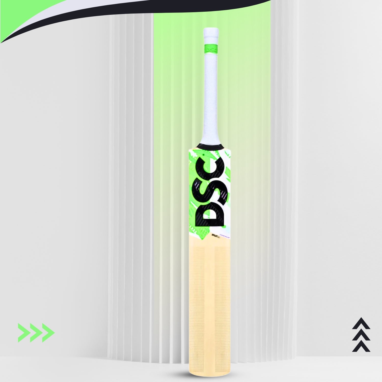 DSC Spliit 11 Kashmir Willow Cricket Bat – Short Handle | Massive Edges with Premium Balance & Durable Build - Best Price online Prokicksports.com