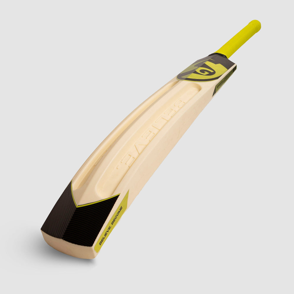 SG Foam Fury Neox Plastic Cricket Bat - SH | Reinforced Plastic Body, Foam-Filled Core | White