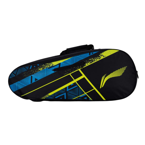 Li-Ning Raider Max Badminton Kit Bag | Professional Sports Bag for Racquets, Shoes & Accessories | Durable, Spacious & Lightweight Badminton Kit Bag