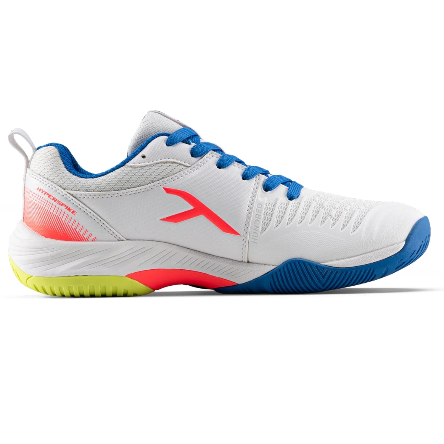Hundred Hyper Spike Badminton Shoes | High Grip Indoor Court Shoes with Cushioned Comfort & Stability | Professional Badminton Footwear - Best Price online Prokicksports.com