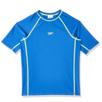 Speedo Short Sleeve Suntop & Aqua Shorts for Boys | Comfortable UV Protection Swimwear Set - Best Price online Prokicksports.com