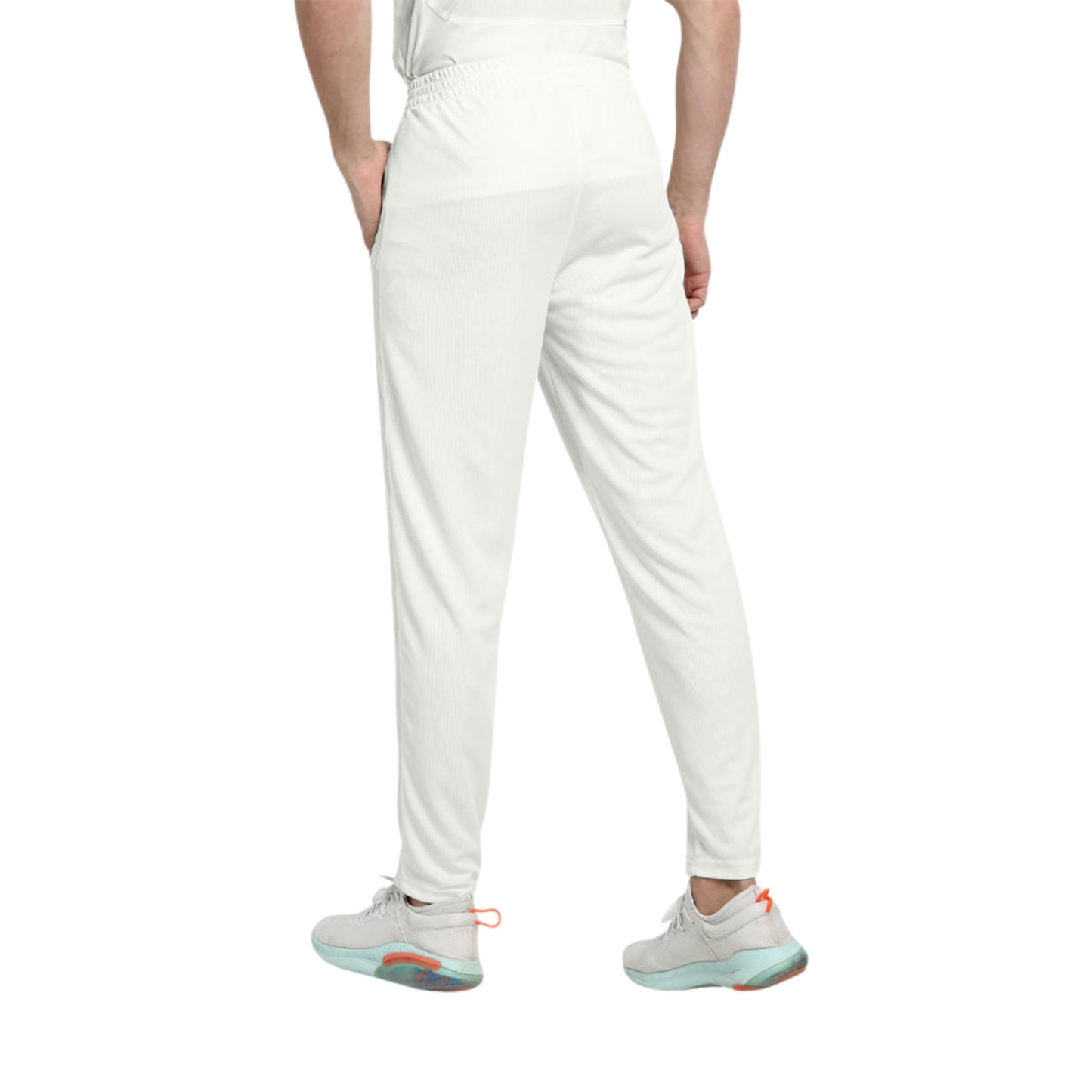 Shrey Match 2.0 Junior Cricket Trousers – Lightweight, Breathable Off-White Pants for Kids’ Match, Practice, Coaching Sessions, and School Cricket Uniforms - Best Price online Prokicksports.com