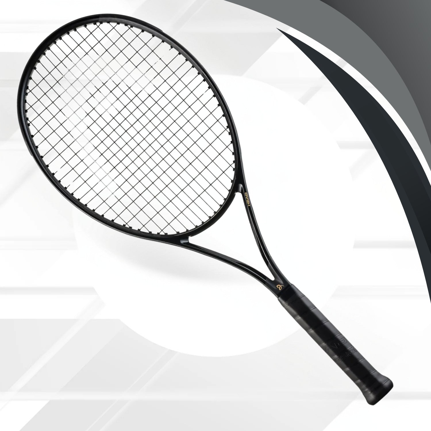 Head Speed MP Legend Unstrung Tennis Racquet – 300g (G3 4 3/8) | Graphite Frame with Auxetic Technology, 16x19 String Pattern & Premium Black Edition for Power & Control - Best Price online Prokicksports.com