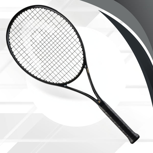 Head Speed MP Legend Unstrung Tennis Racquet – 300g (G3 4 3/8) | Graphite Frame with Auxetic Technology, 16x19 String Pattern & Premium Black Edition for Power & Control