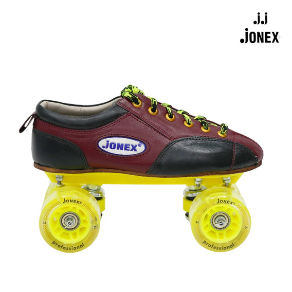 JJ Jonex Professional Quad Roller Skates | Adjustable Roller Skates with Superior Grip & Free Carry Bag