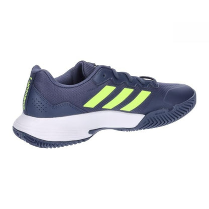 Adidas Game Court 2 M Tennis Shoes For Unisex | Hard Court Durability | Cloudfoam Cushioning | Non-marking Rubber Sole | Regular & Wide Width Options - Best Price online Prokicksports.com