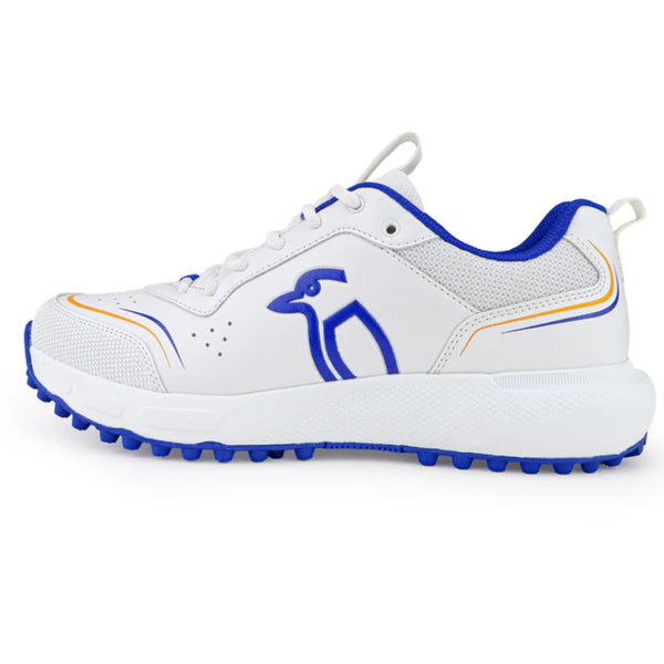 Kookaburra Pro 3.2 Rubber Cricket Shoes – Blue/White | Comfortable & Grip-Ready on the Field