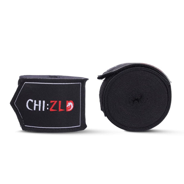 CHIZLD Impact Handwraps Poly-Cotton Blend | Breathable & Stretchable | Secure Velcro Closure | for Boxing, MMA, Kickboxing(4.5 M)
